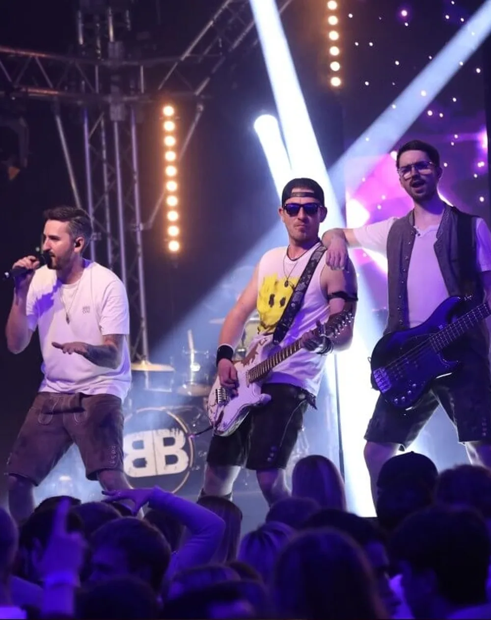 Bätscher Buam bei einem Live-Auftritt